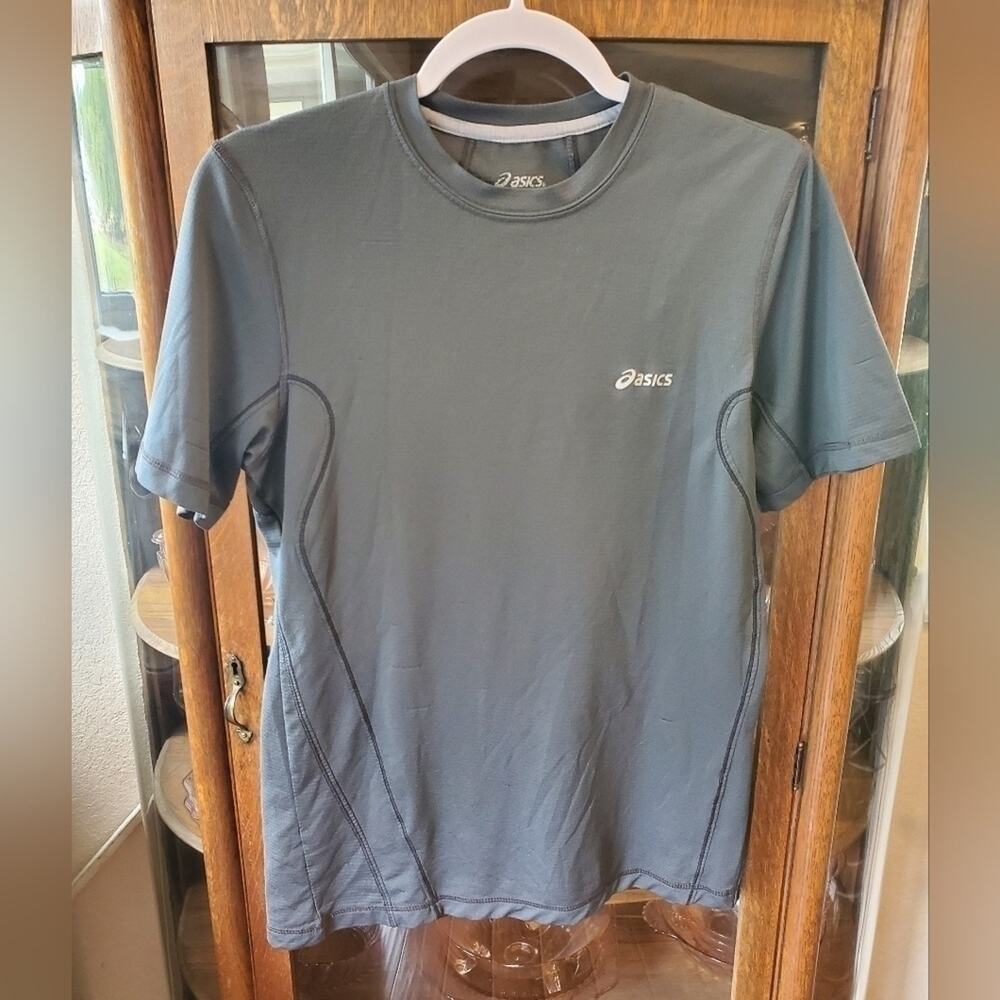 Asics grey‎ mens small athletic shirt